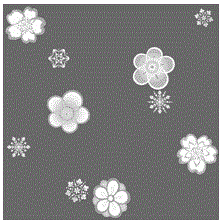 Decomposition and intelligent jacquard weaving preparation technology for patterns with scattered-point layout