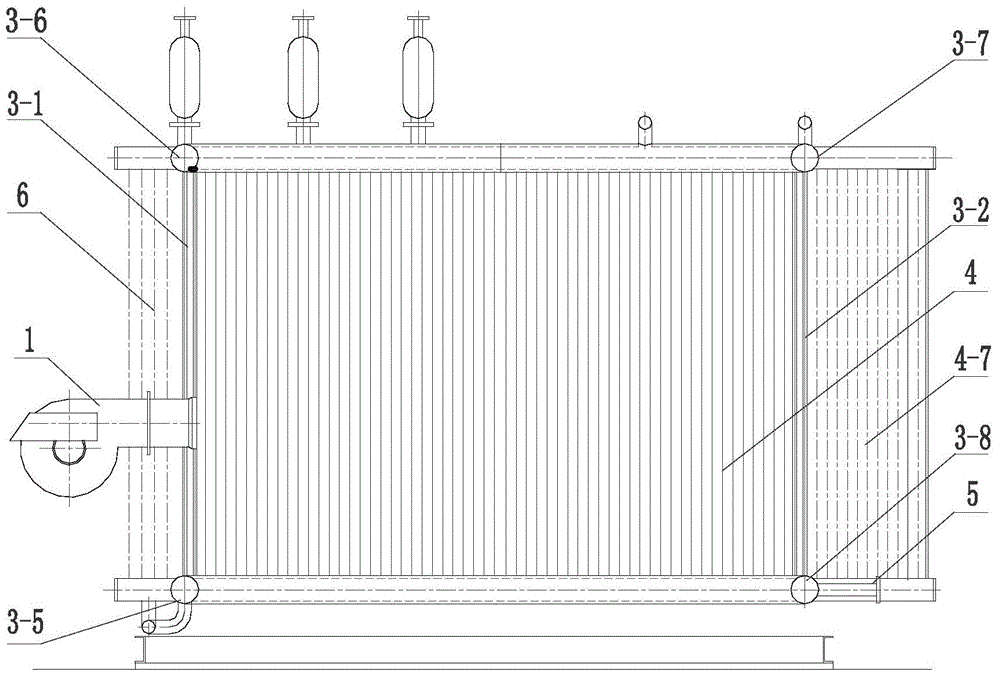 A new type of full-tube panel high-efficiency fuel-fired gas-fired boiler