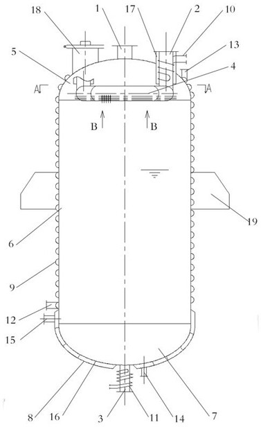 Devolatilization device