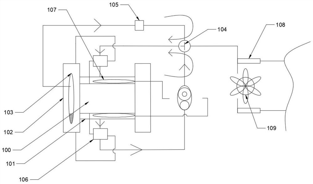 Protection device for reducing explosion damage of vehicle lithium ion battery