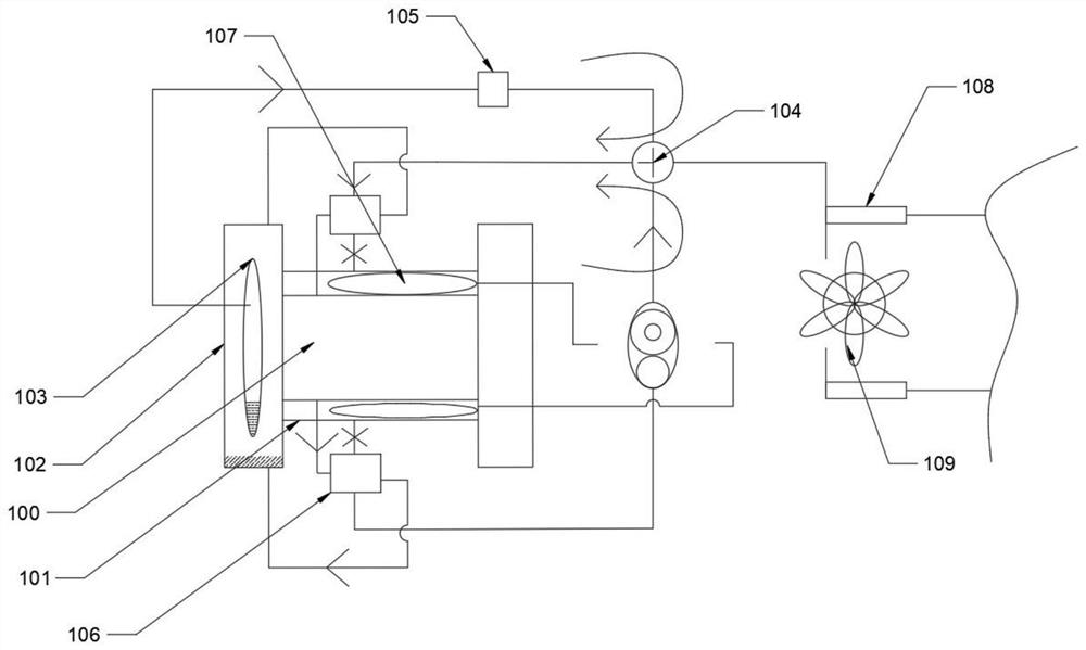 Protection device for reducing explosion damage of vehicle lithium ion battery