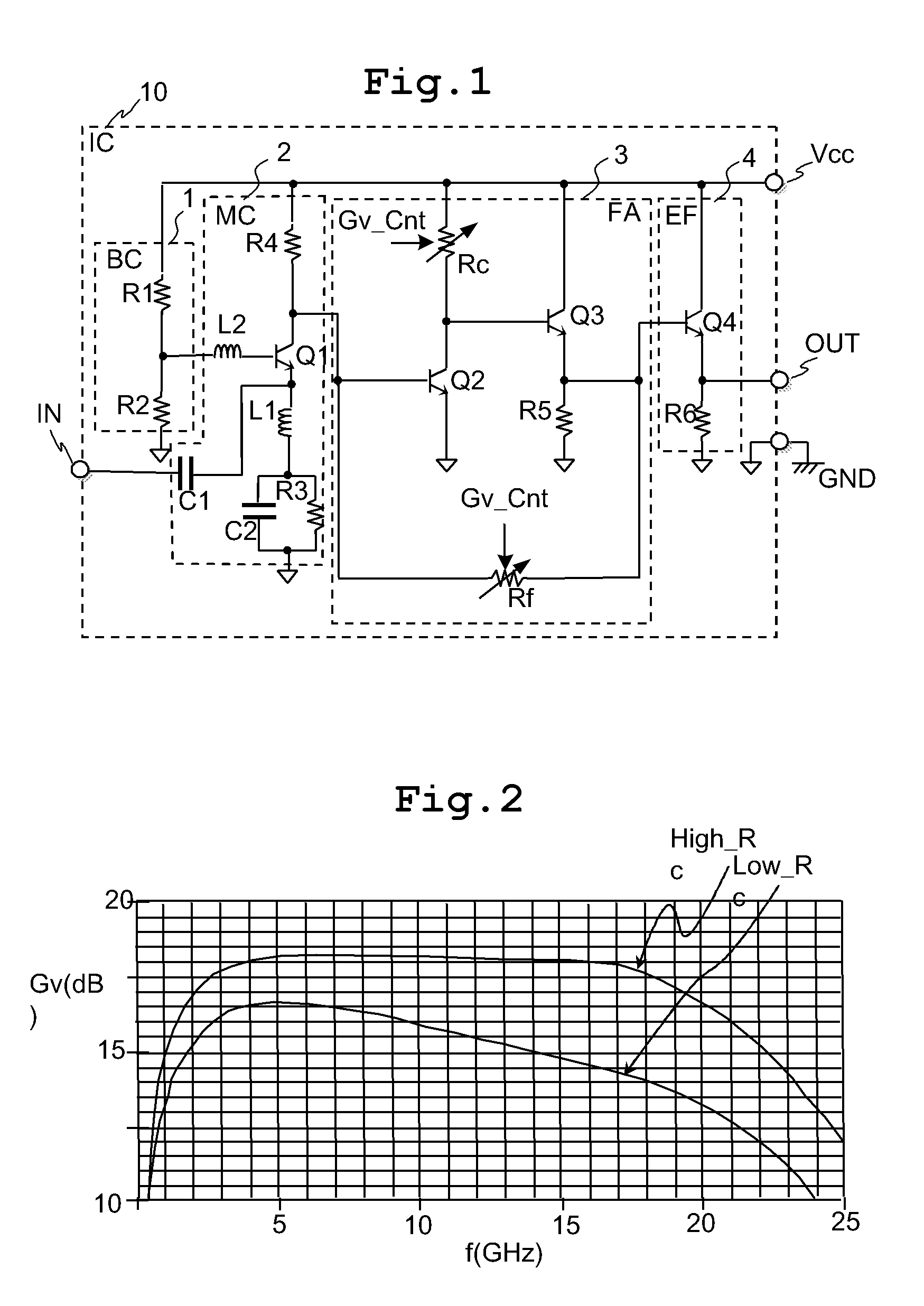 Semiconductor integrated circuit with variable gain amplifier