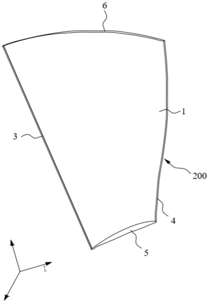 Modeling method for aerodynamic model of turbomachinery blade