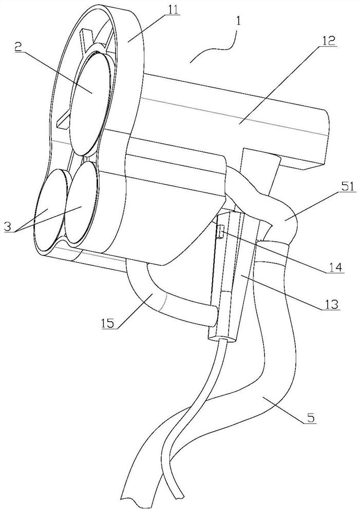 Wall surface polishing device for building construction