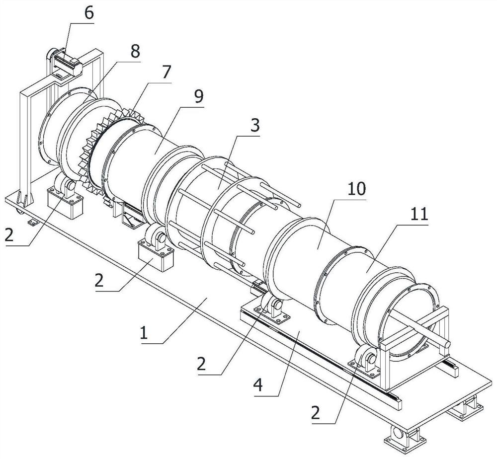 Spraying, granulating and drying all-in-one machine