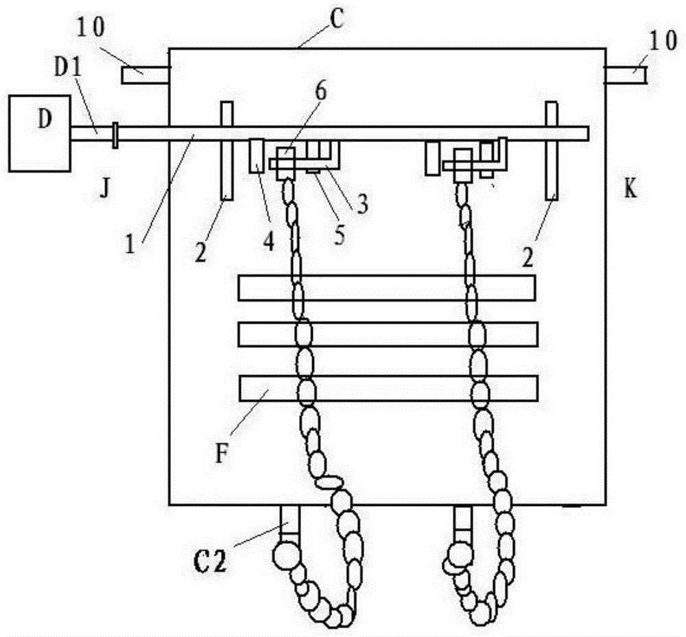 Emergency braking device