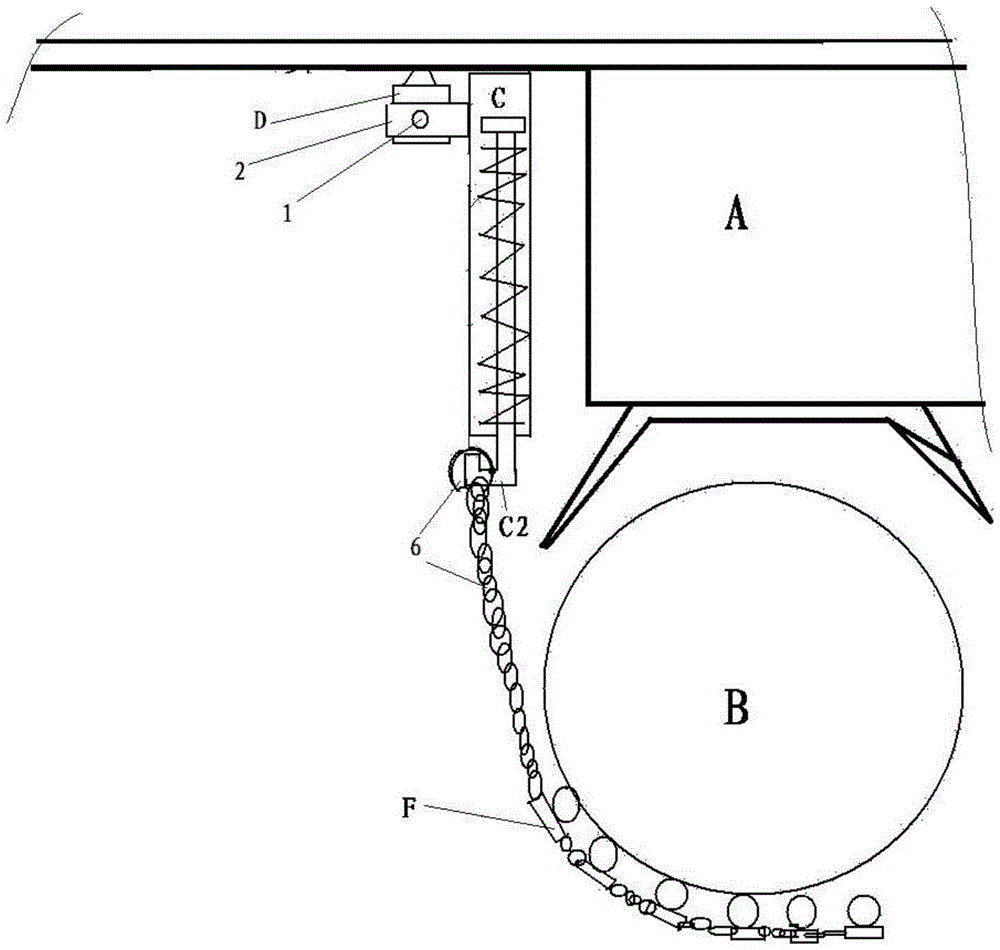 Emergency braking device