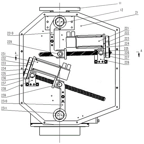 Rail grinding machine