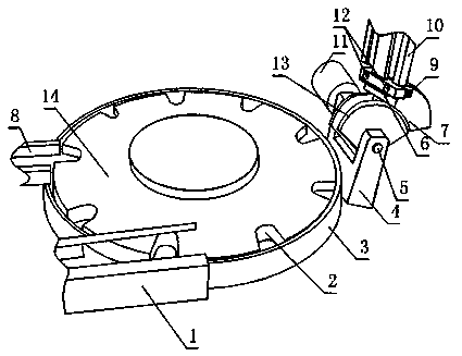 Ampoule sealing mechanism