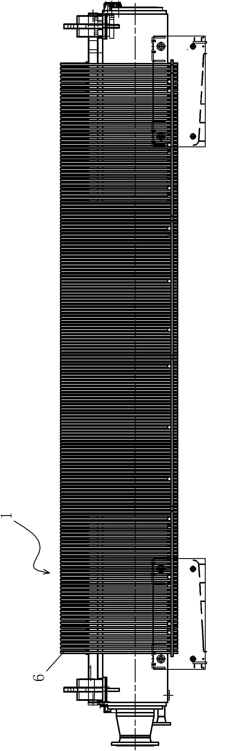 Cooling device of steel plate