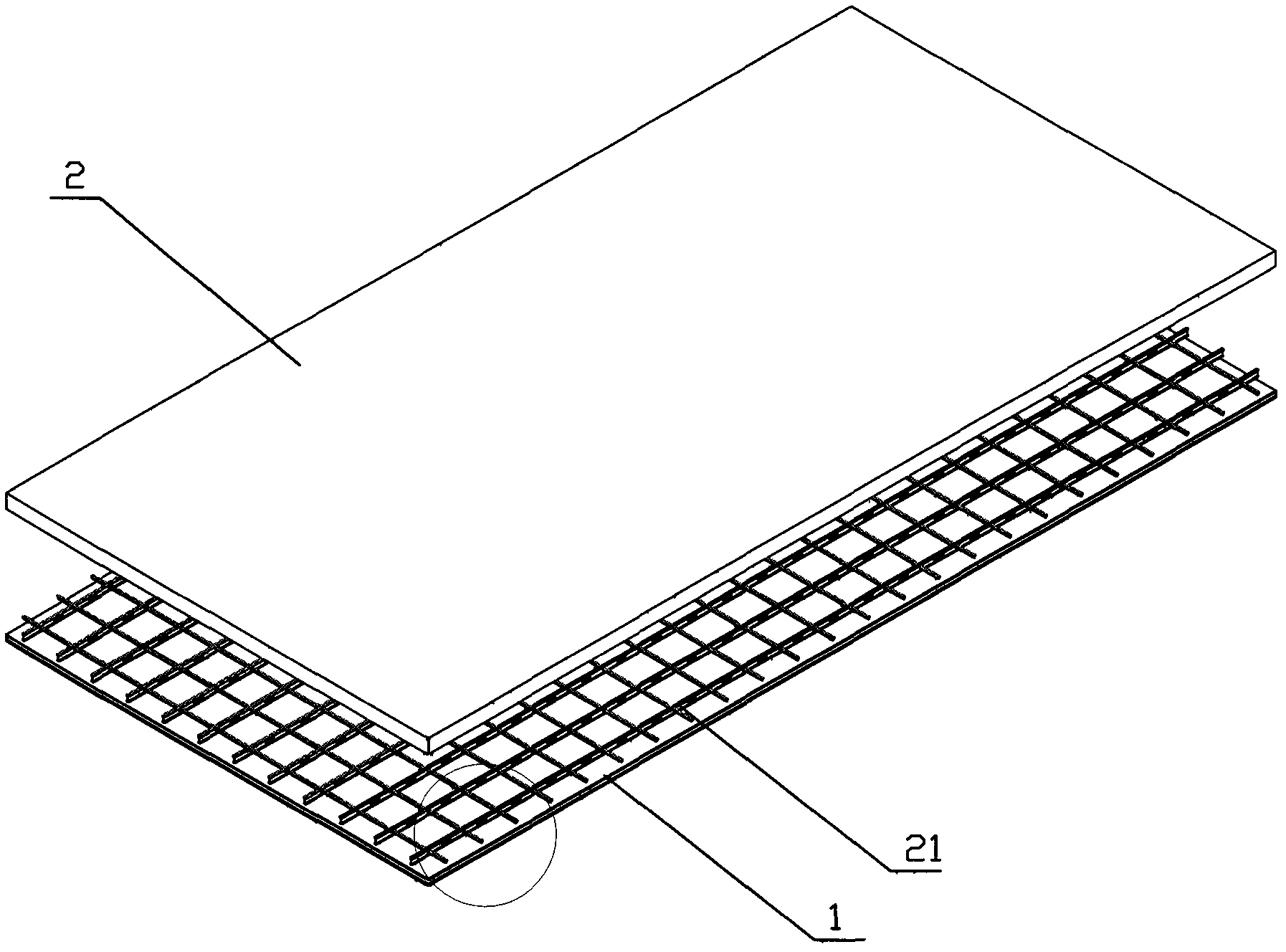 Fluorocarbon metal light composite board and manufacturing method thereof