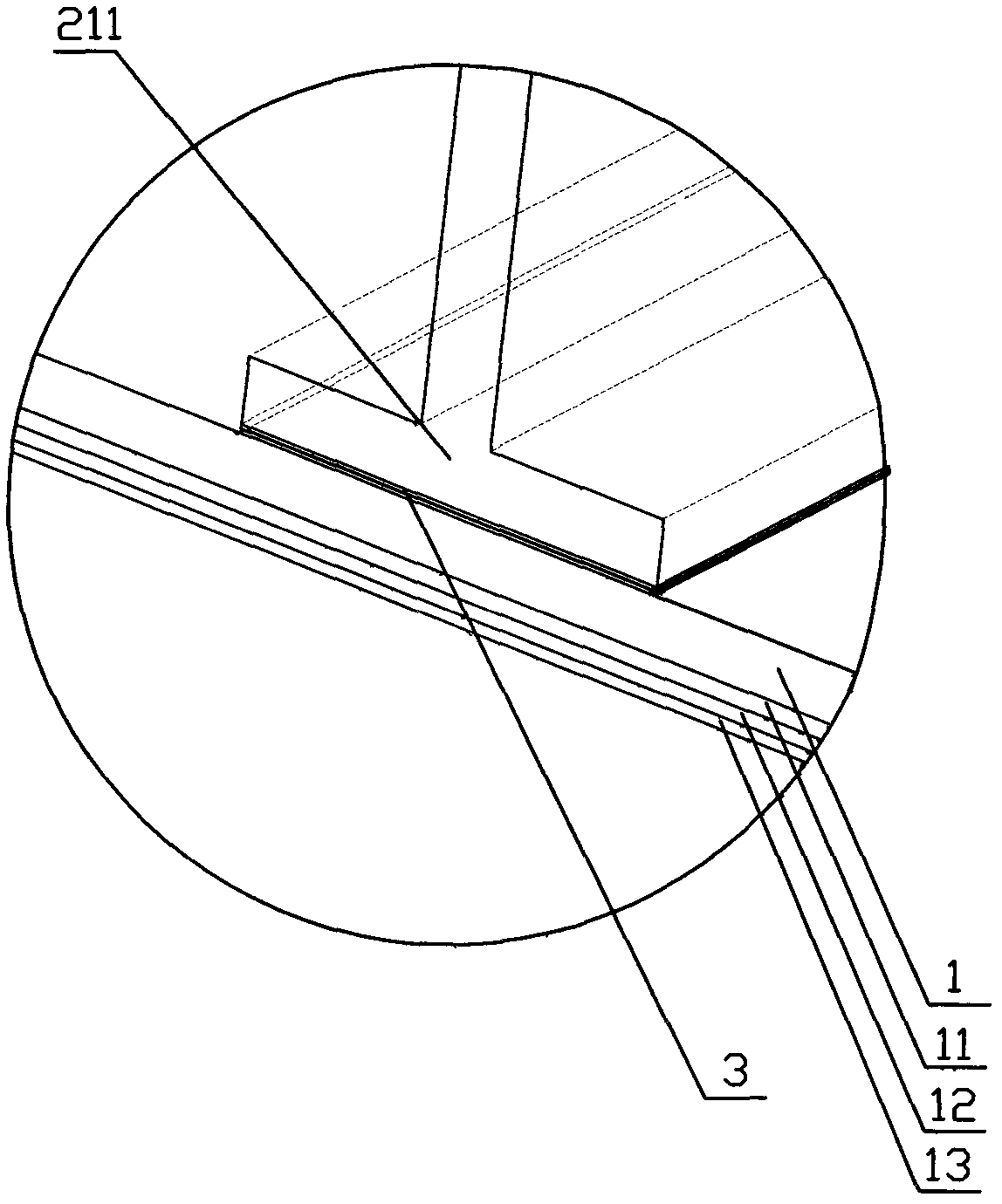 Fluorocarbon metal light composite board and manufacturing method thereof