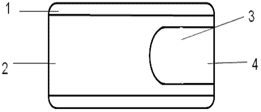 Transparent cap for injecting esophageal vein sclerosing agent under endoscope