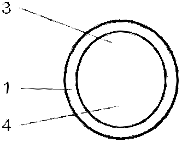 Transparent cap for injecting esophageal vein sclerosing agent under endoscope