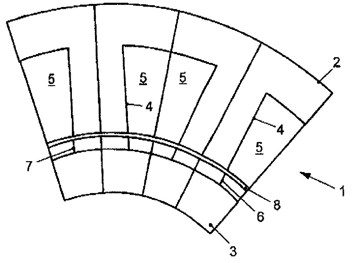 Machine for fixing