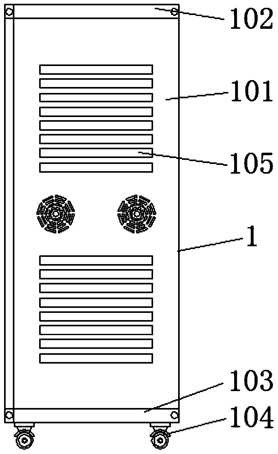 High-stability AC low-voltage control cabinet