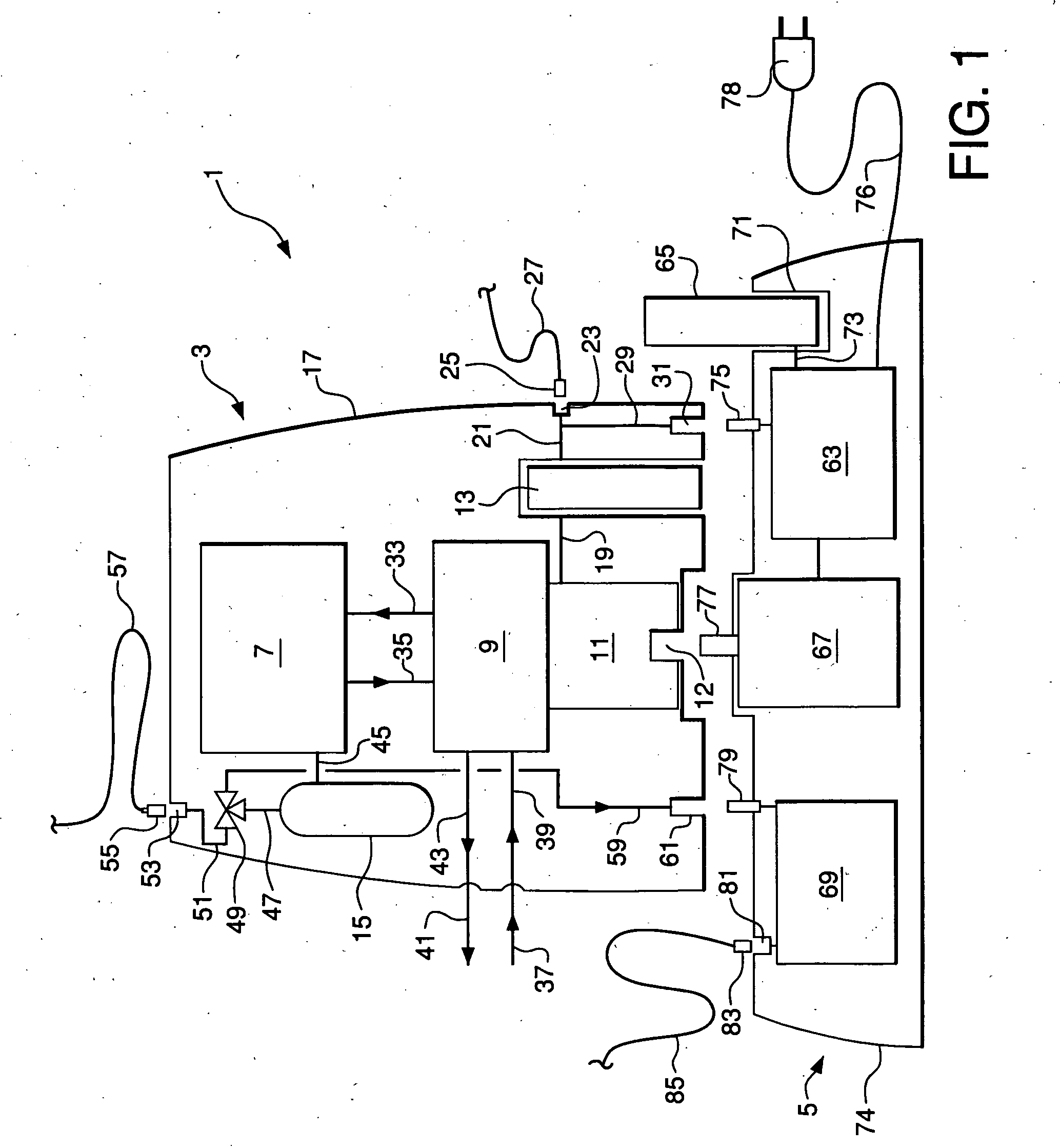 Simplified dual mode medical oxygen concentrator