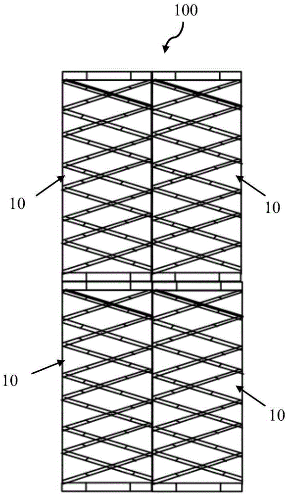 Multifunctional component for survival and emergency and emergency device