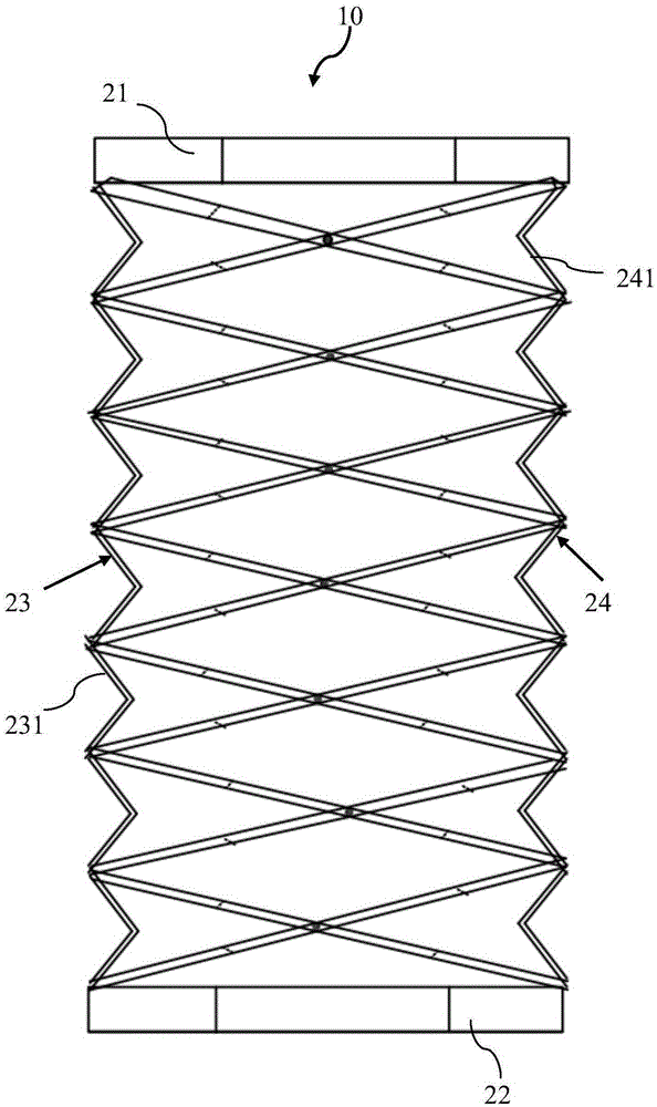 Multifunctional component for survival and emergency and emergency device