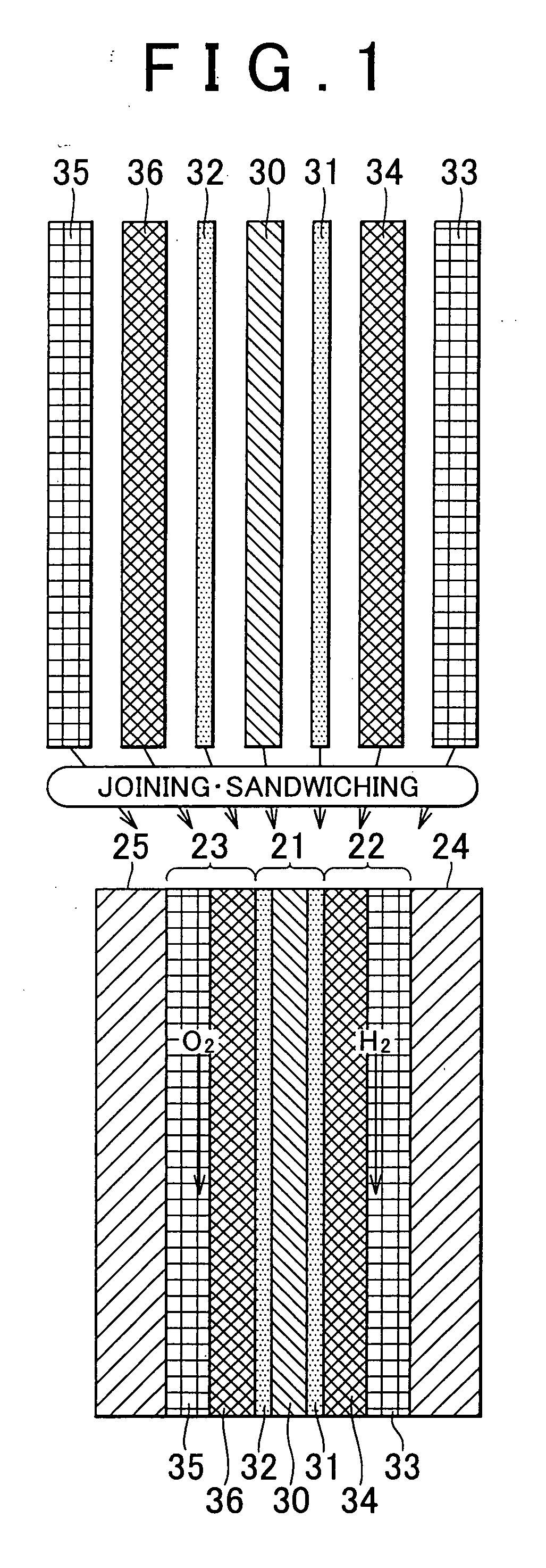 Catalyst-loaded support used for forming electrode for fuel cell, and method of producing the same