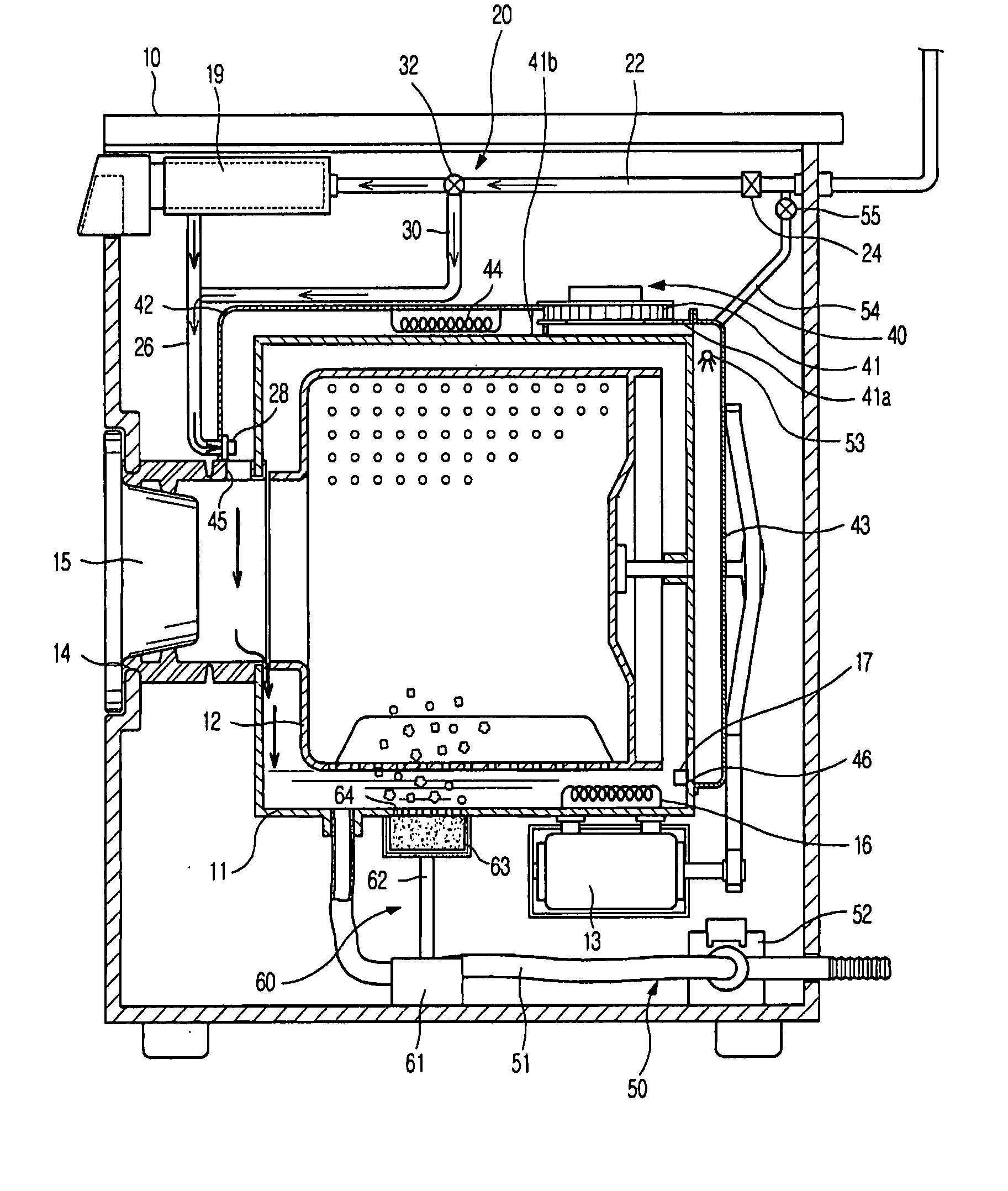 Washing machine and washing control method of the same