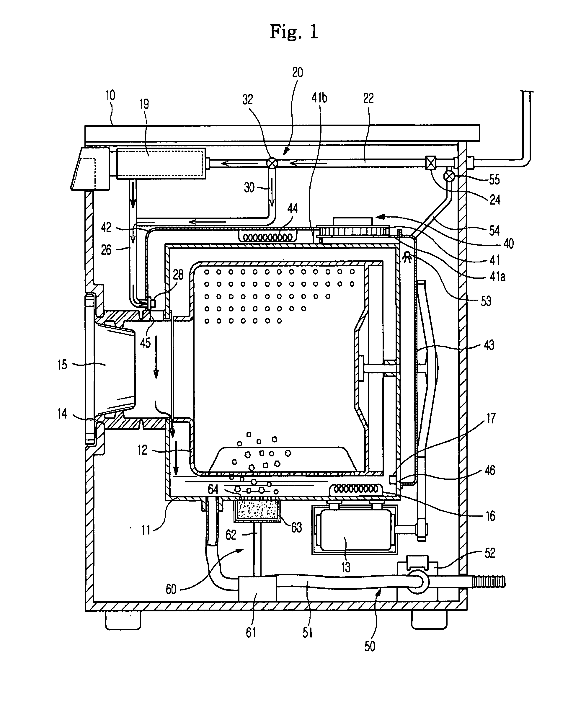 Washing machine and washing control method of the same