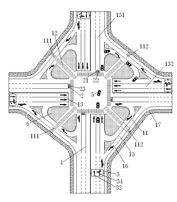 Road intersection