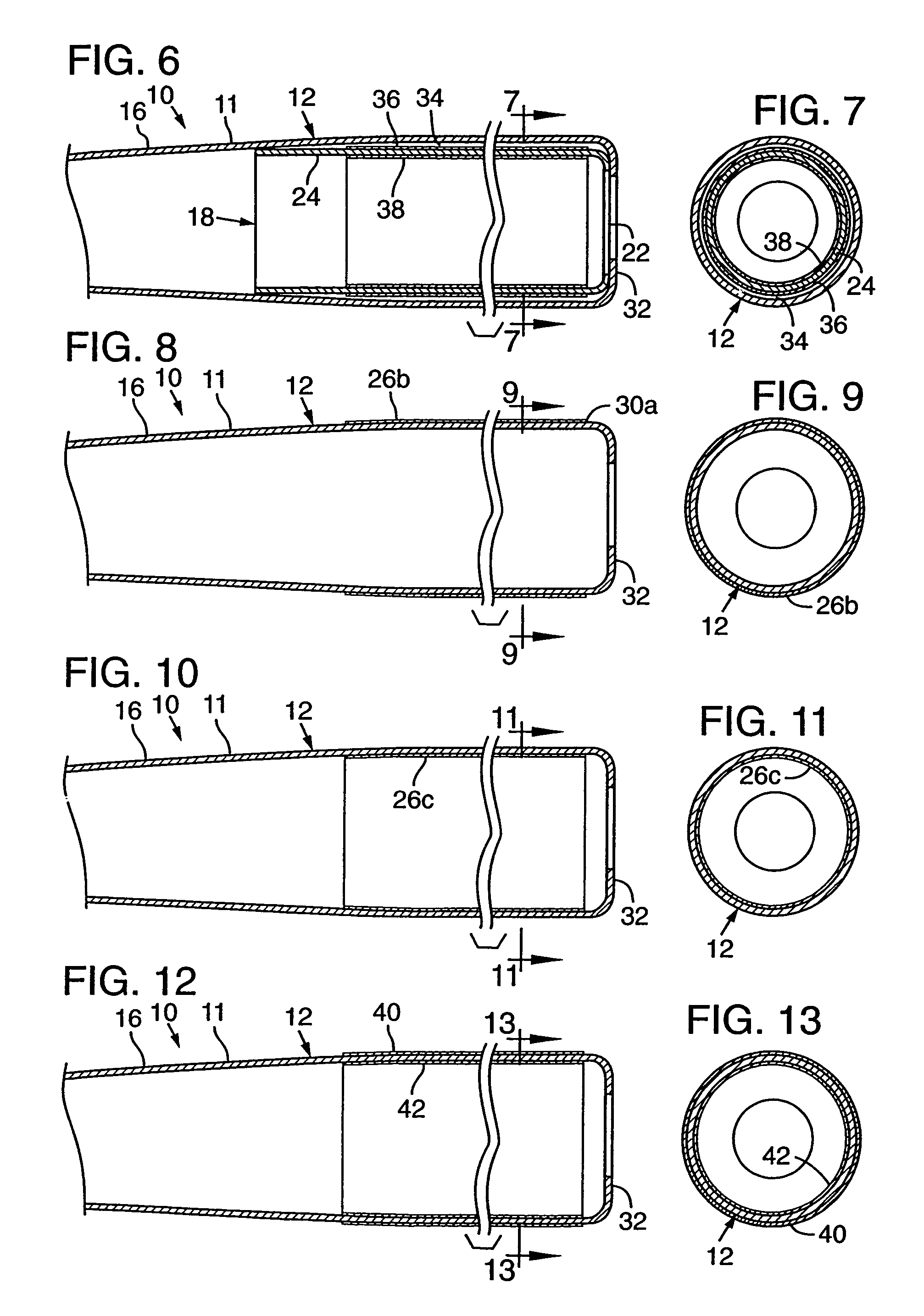 Insert for a bat having an improved seam orientation