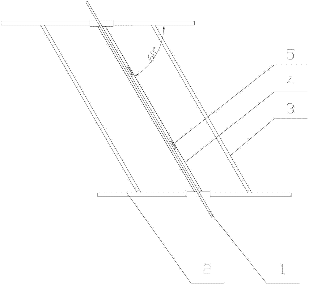 Angular point measuring device of passenger car and angular point measuring method