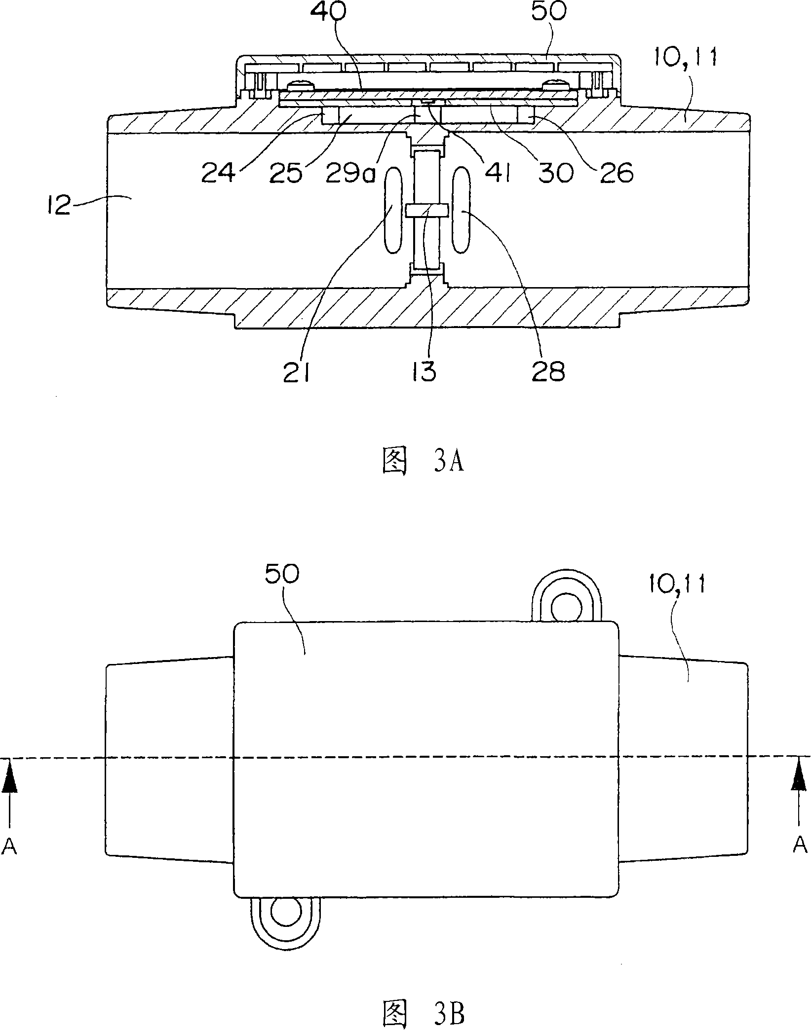 Flow rate measuring device