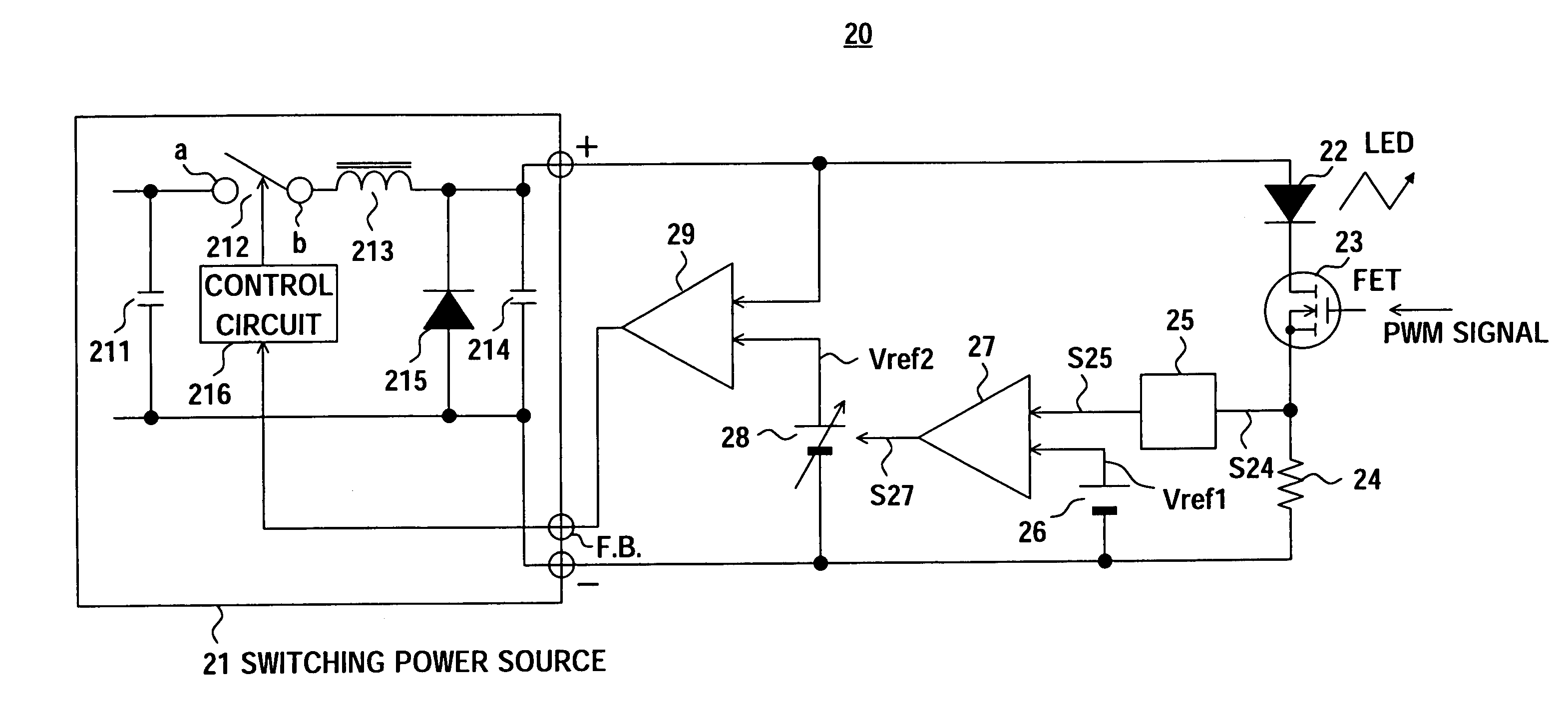 Light emitting element drive device and display apparatus