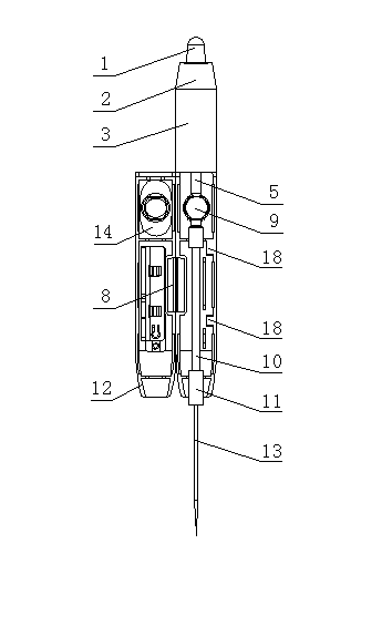 Novel test-tube baby ovum-peeling manipulator