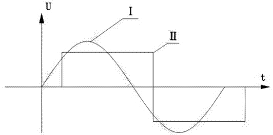 Detection device of large-power induction cooker shifted full bridge hard switch and detection method thereof