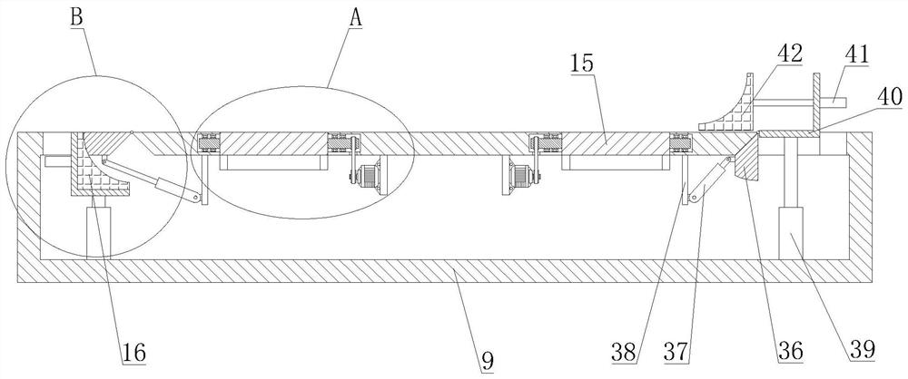 Vehicle stabilizing device of vertical circulation intelligent parking equipment and using method thereof