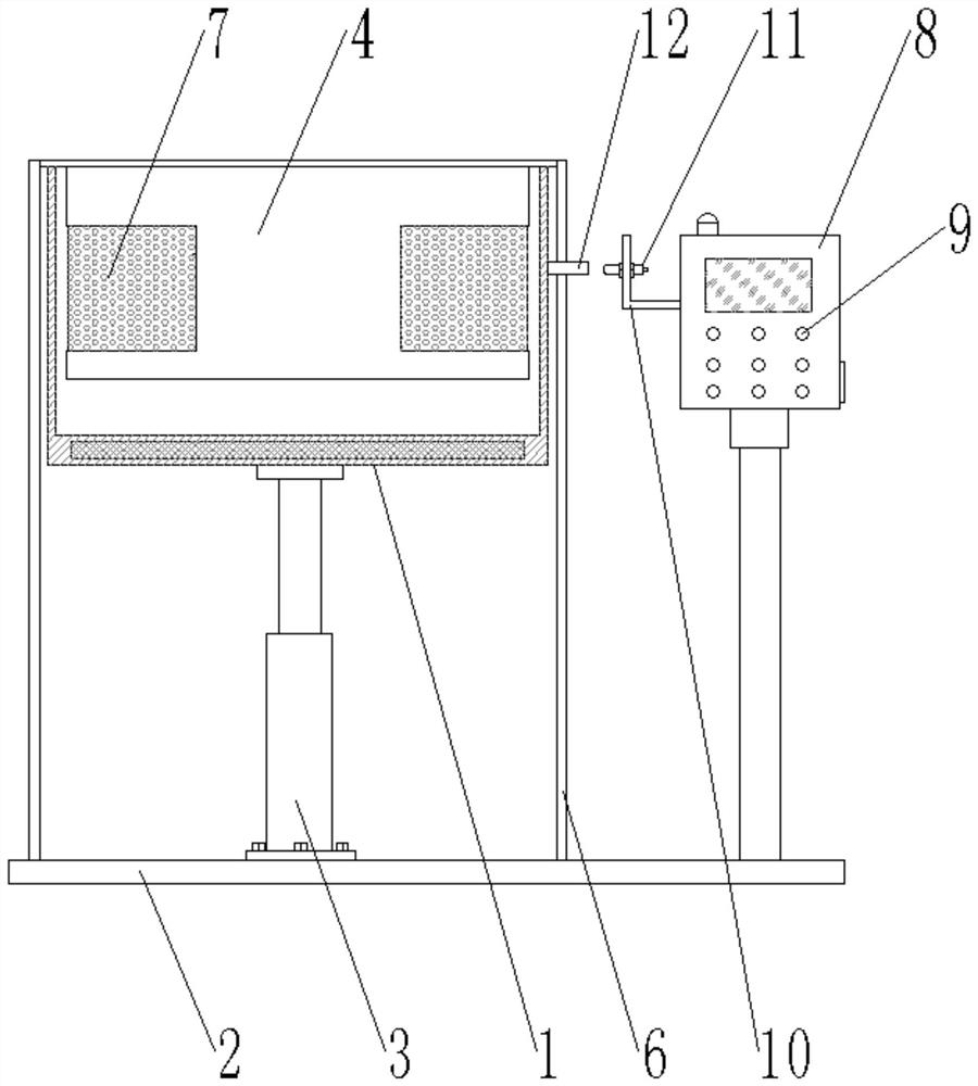 Lifting type salted duck marinating device