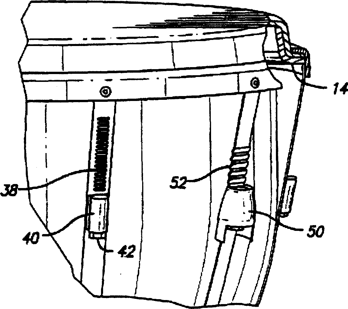 Drum tension adjusting device