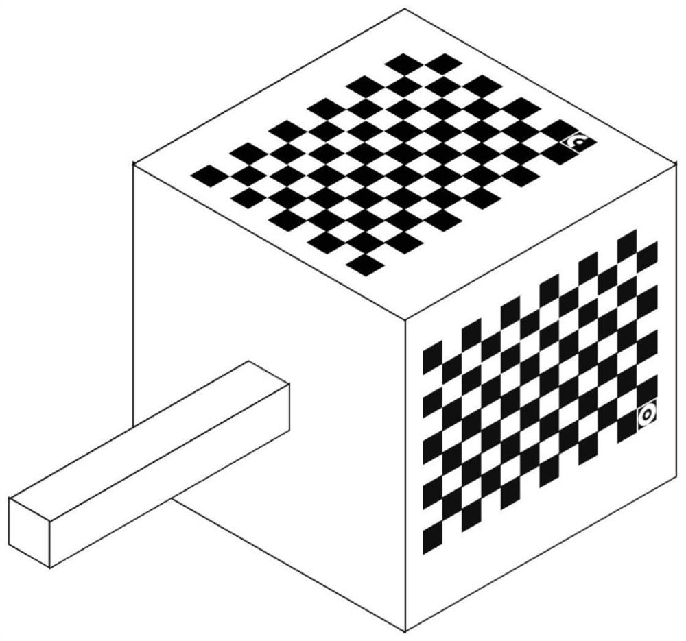 Multi-camera high-precision three-dimensional pose tracking method for large-view-field moving target