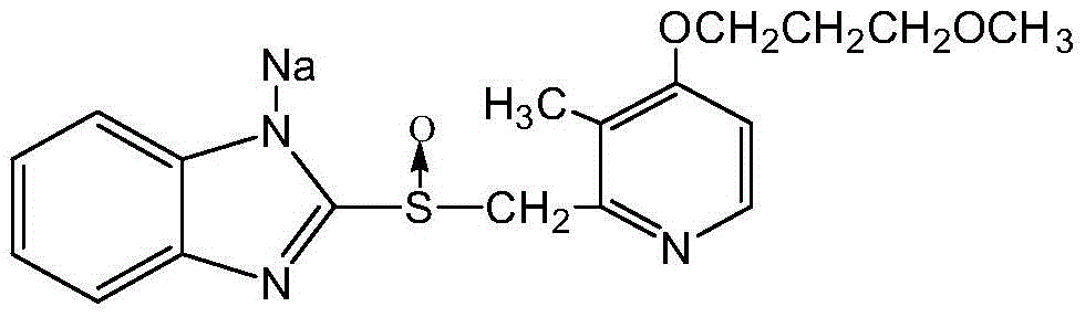 Rabeprazole sodium enteric-coated preparation and preparation method thereof