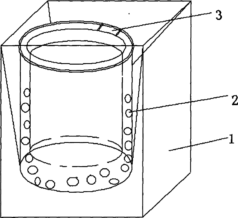 Method for cleaning space between inner and outer tubs of washing machine with flexible particles and washing machine capable of implementing same