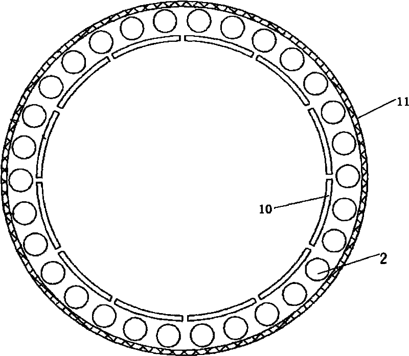 Method for cleaning space between inner and outer tubs of washing machine with flexible particles and washing machine capable of implementing same