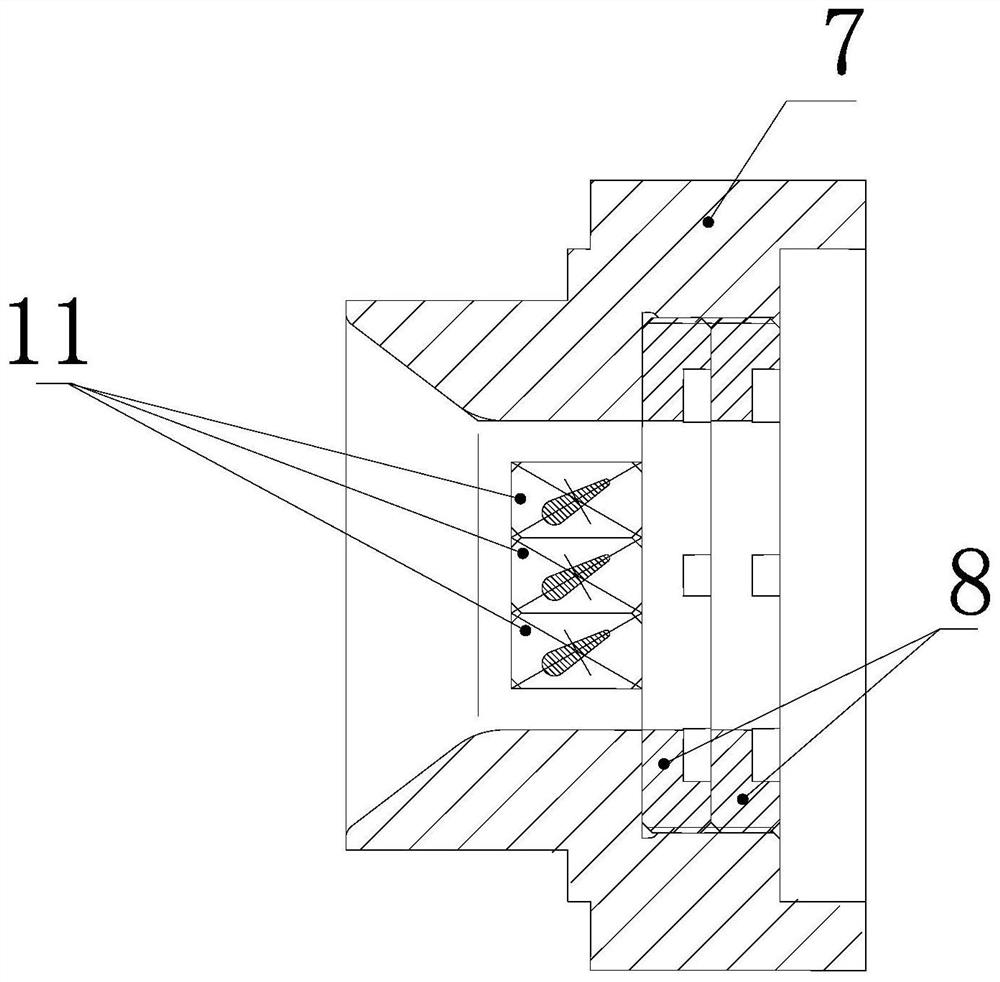 Material ignition point test assessment device and assessment method