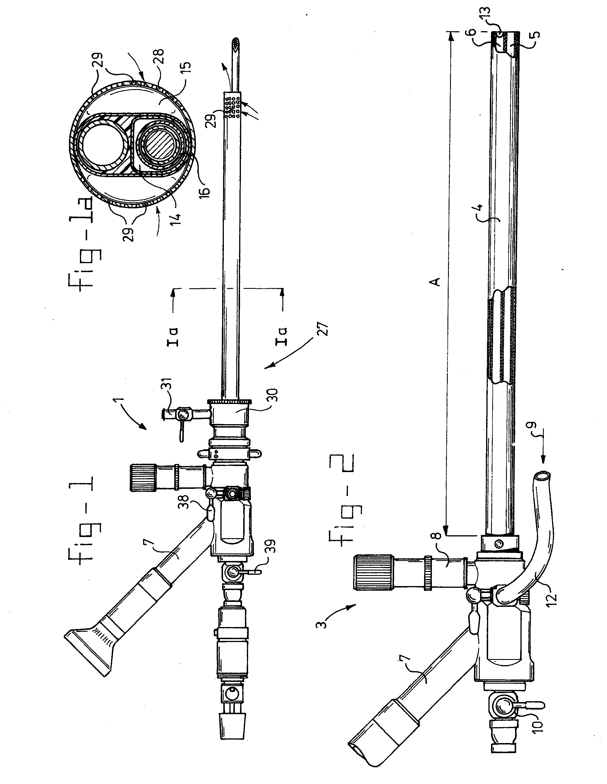 Surgical endoscopic cutting device and method for its use