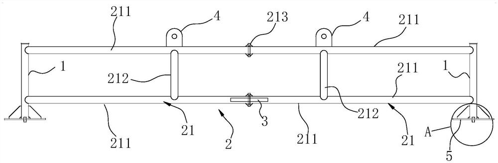 Assembly method and positioning tooling of measuring tower