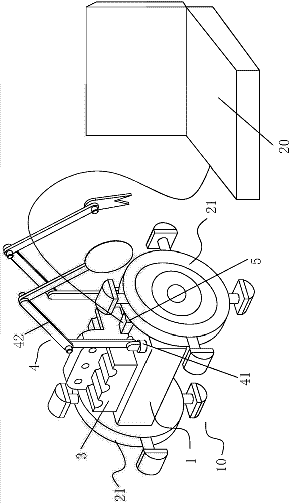 Self-walking type pipeline inwall overhauling system and overhauling method