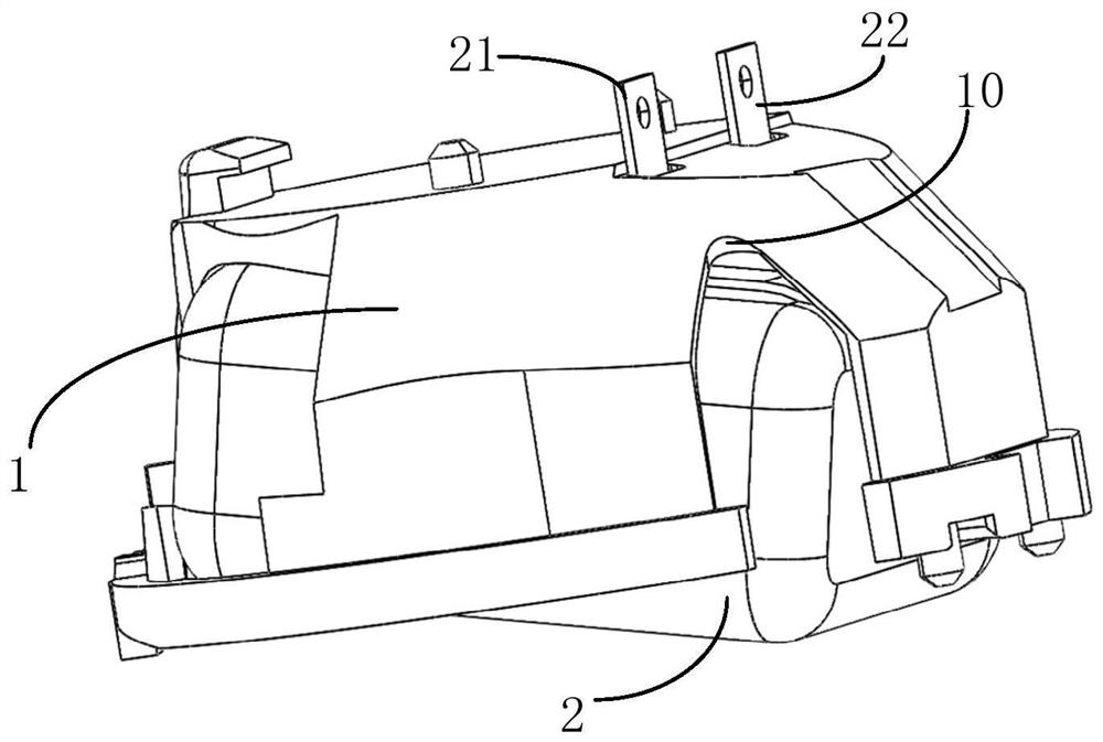 Battery assembly, battery support and battery