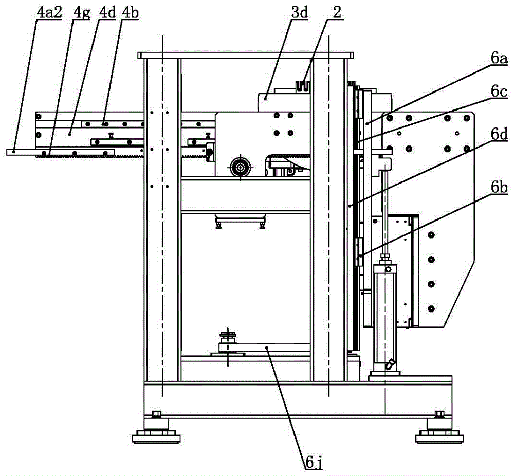 Workbench of five-axis drilling and planting integrated machine