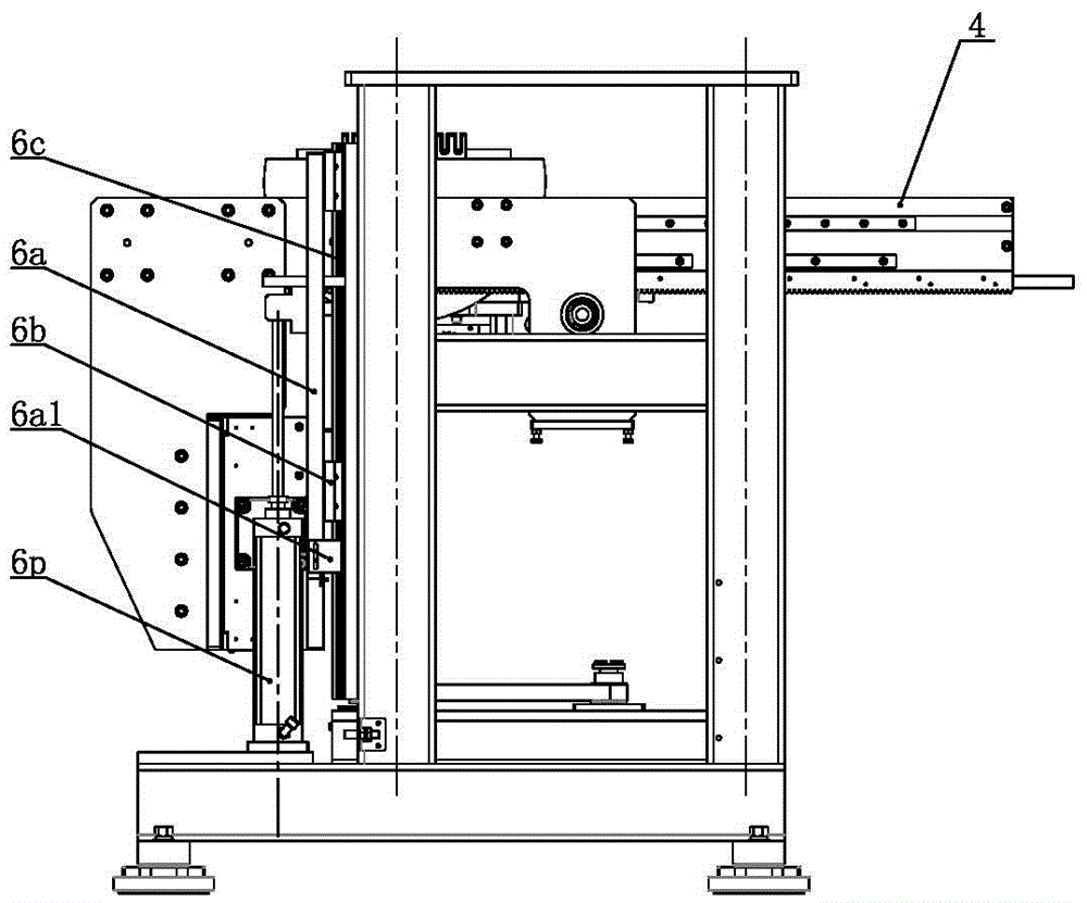 Workbench of five-axis drilling and planting integrated machine