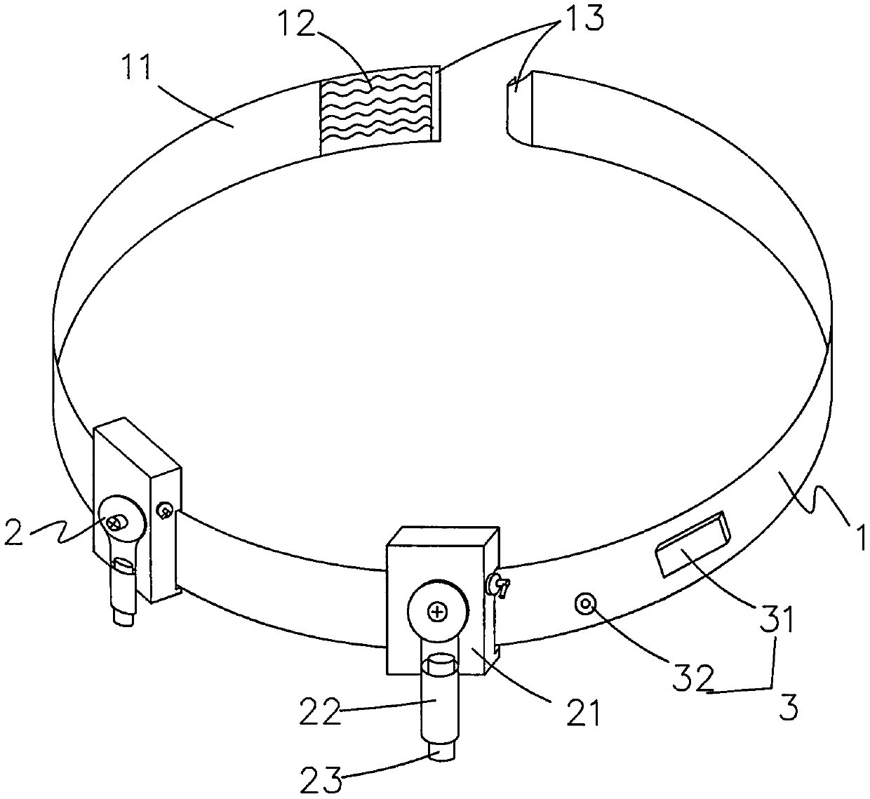 Intraoperative fluoroscopy laser positioner