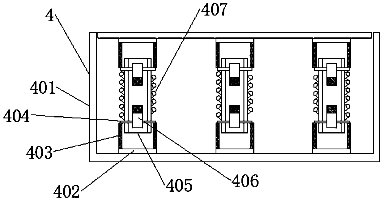 Stabilization device for self-leveling of unmanned airship cloud deck camera