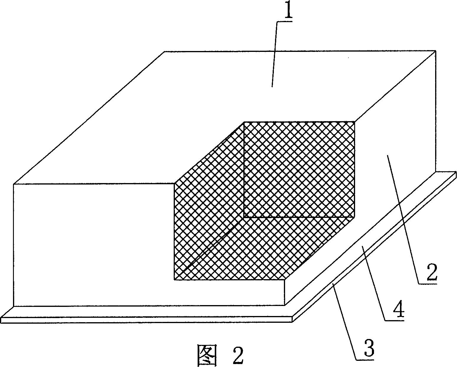 Cast-in-place concrete shuttering member